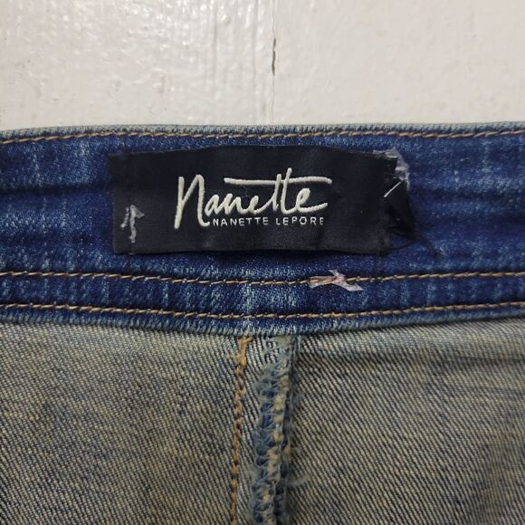 NanetteāLeporeāButtonāDownĀ DenimāSkirt - Picture 3 of 6